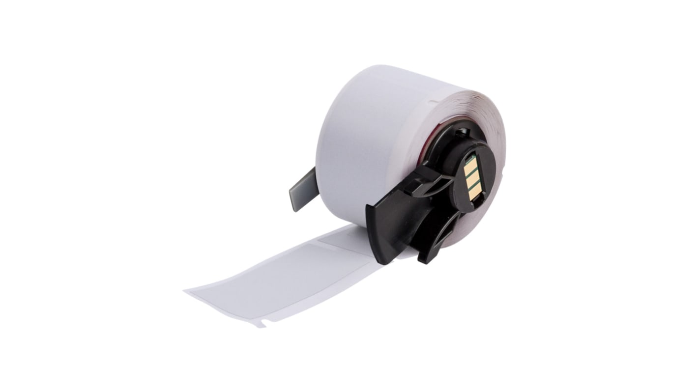 Brady B-428 Black on Light Grey Cable Labels, 25.40 mm Width, 50.80mm Label Length, 25.4mm Label Width