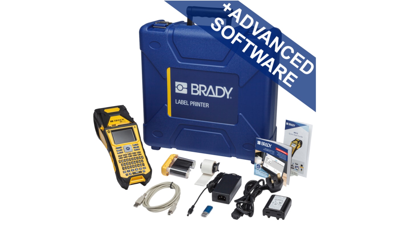 Brady M610 Handheld Label Printer, 50.80mm Max Label Width, UK