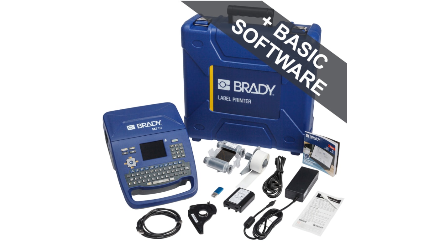Brady M710 Handheld Label Printer, 50.80mm Max Label Width, UK
