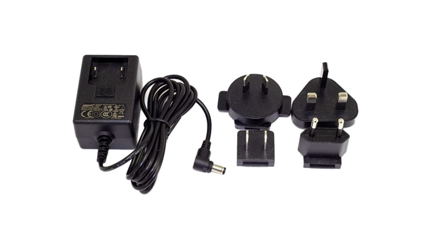 Adattatore AC/DC RS PRO 15V, 800mA, spina Intercambiabile