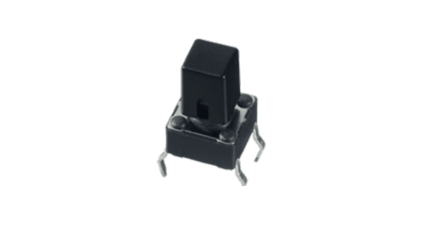 APEM Black Tactile Switch Cap for PHAP5-30 Series, U5532