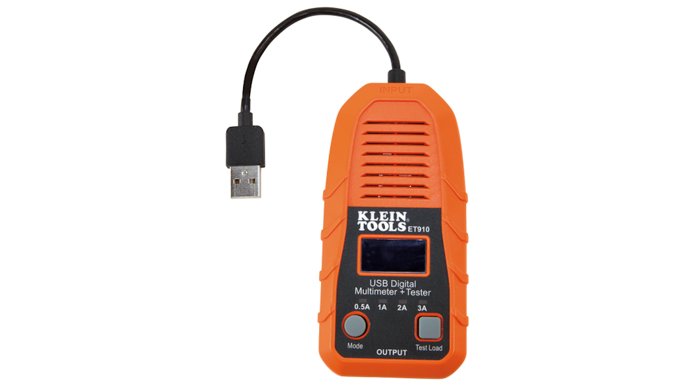 Klein Tools ET910 手持式万用表, 最大20V 直流, 最大400Ω