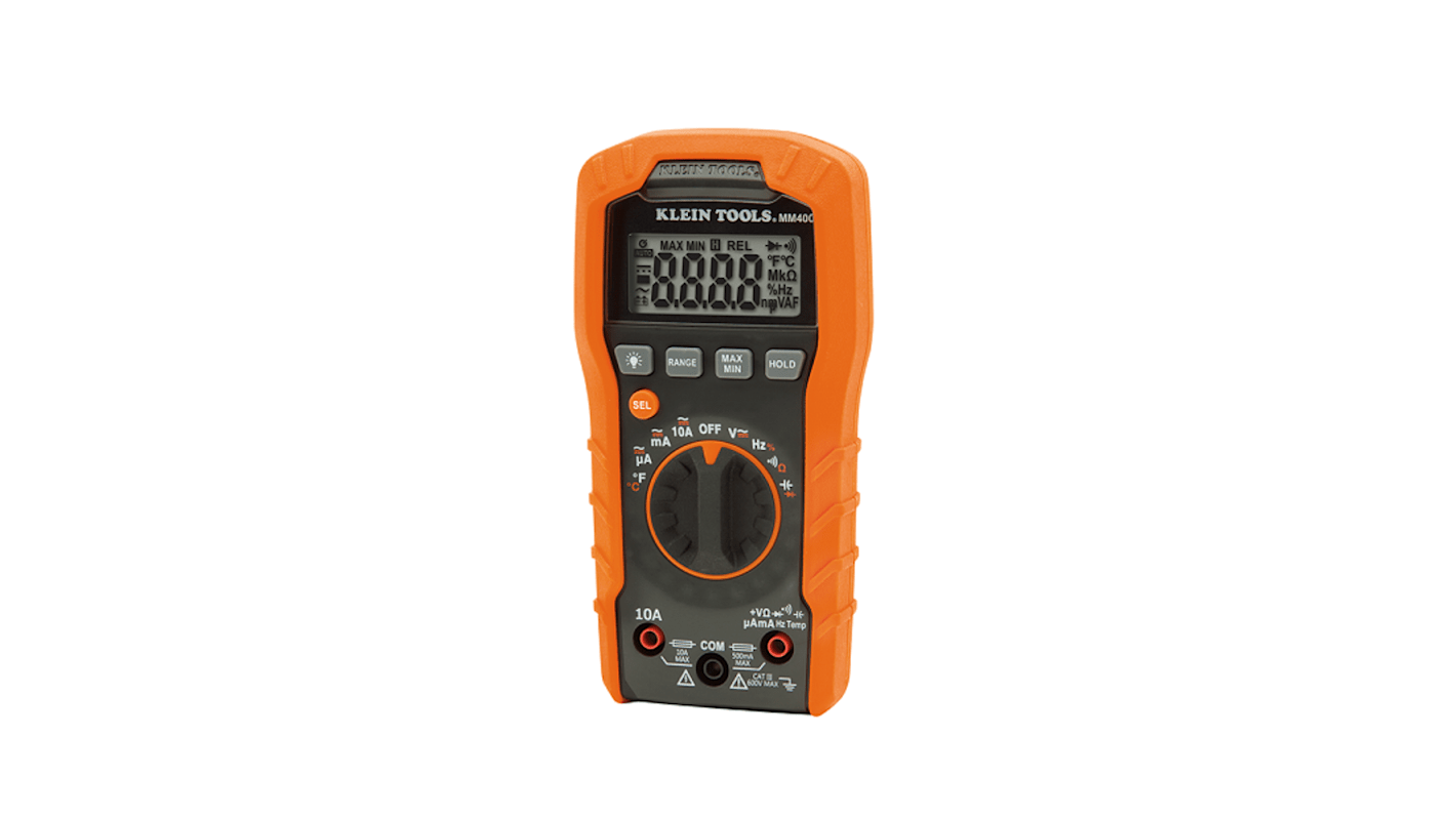 Multimetro Portatile Klein Tools MM400, 600V ca, 10A ca