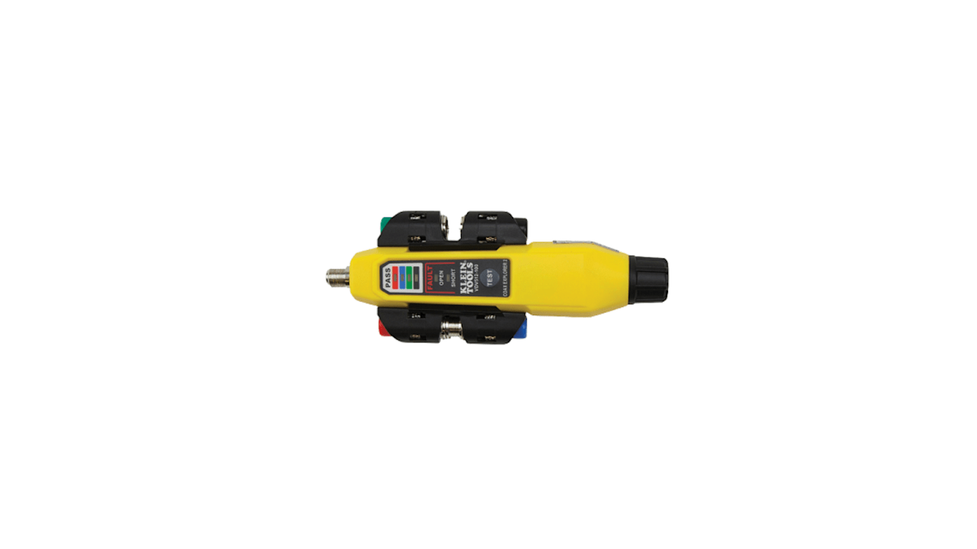 Klein Tools VDV512-101网线测试仪, 同轴接口, 电池供电