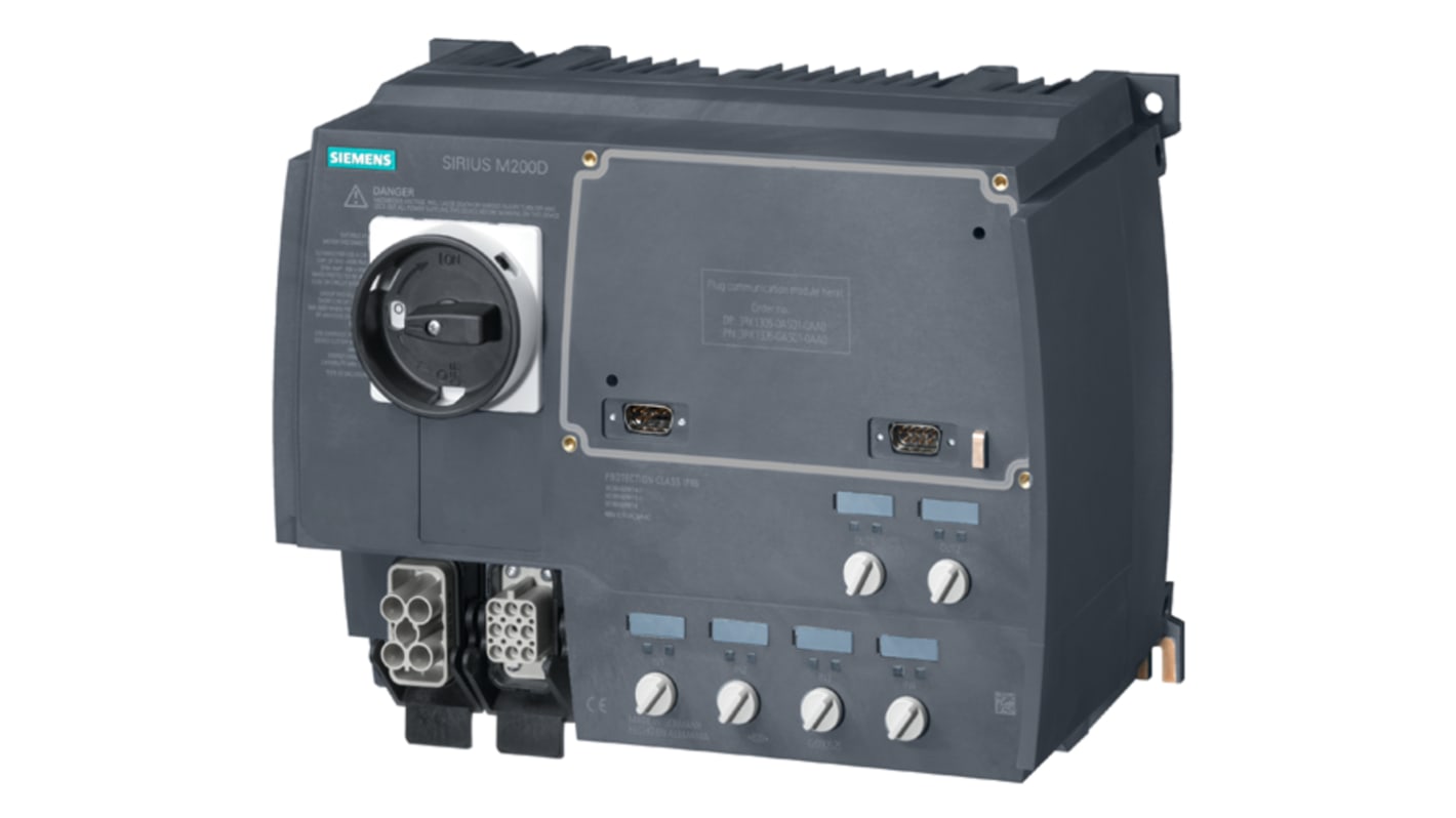 Spouštěč motoru 0,75 kW 0,15 - 2 A 400 V 3fázový IP65, rozsah: SIRIUS