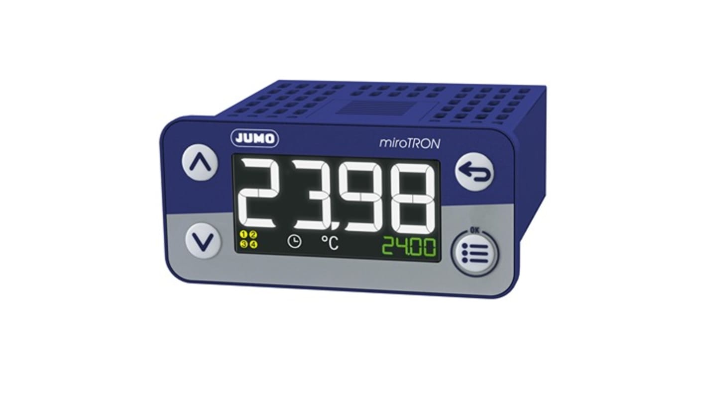 Rs-Online Controller Jumo miroTRON 230 V c.a. 69 x 62 x 36mm 2 uscite Relè