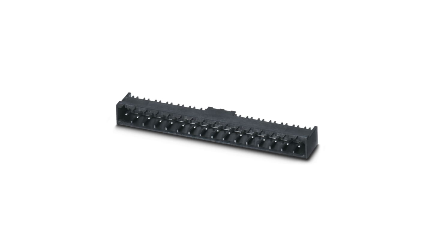 Phoenix Contact CCA Series Straight PCB Header, 15 Contact(s), 5.08mm Pitch, 1 Row(s)