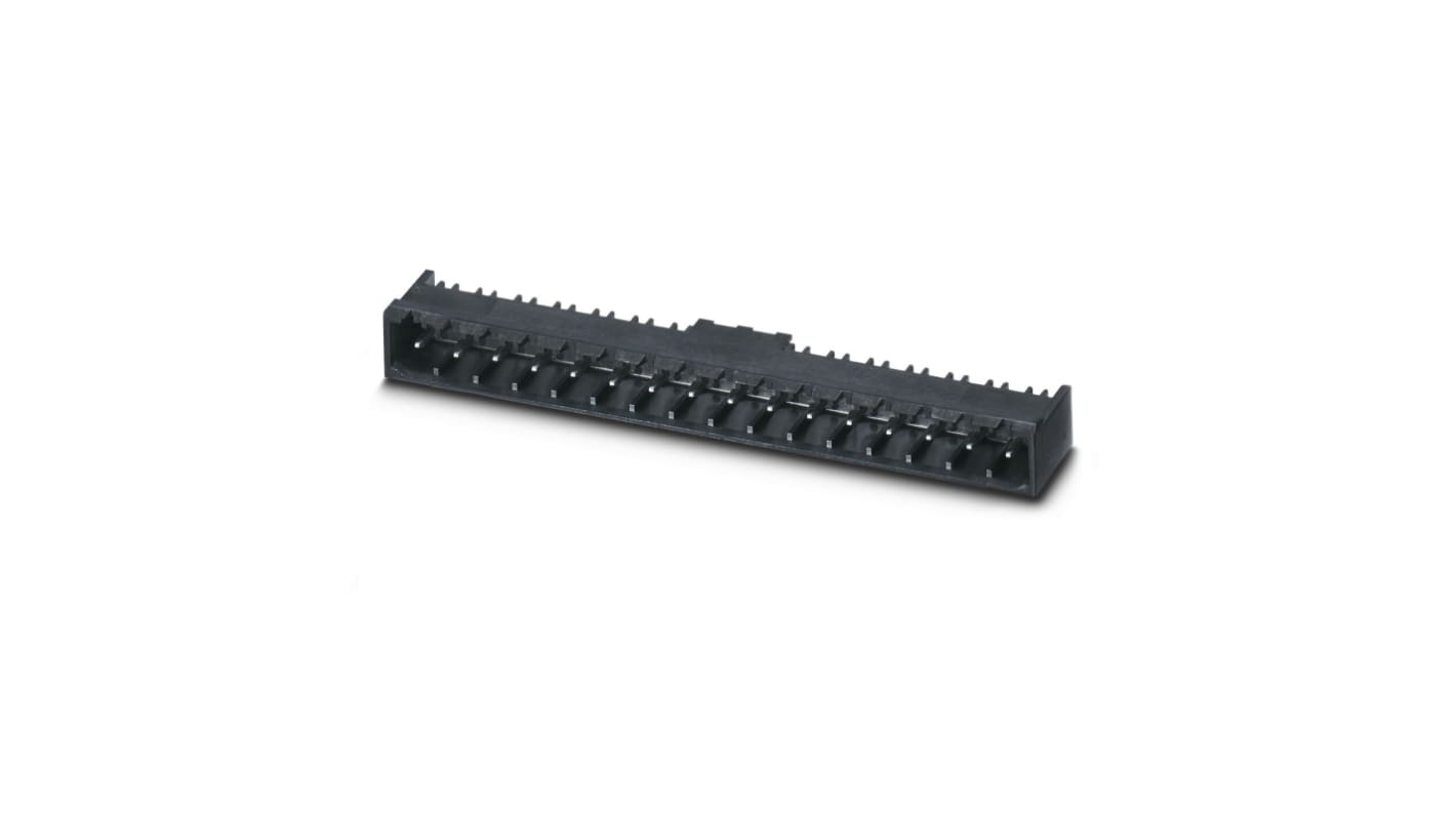 Phoenix Contact CCA Series Straight PCB Header, 16 Contact(s), 5.08mm Pitch, 1 Row(s)