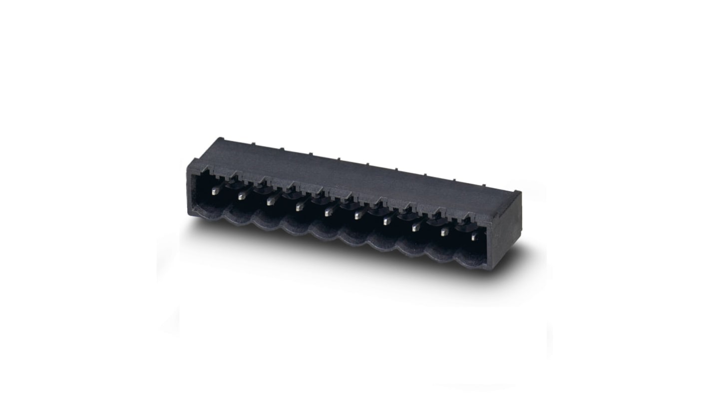 Phoenix Contact CCA Series Straight PCB Header, 8 Contact(s), 5mm Pitch, 1 Row(s)