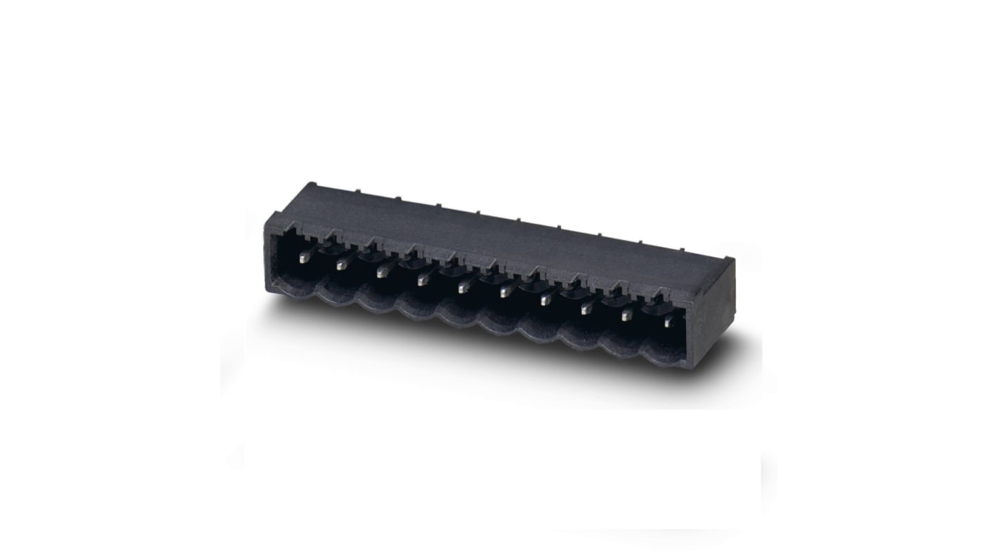 Phoenix Contact CCA Series Straight PCB Header, 11 Contact(s), 5mm Pitch, 1 Row(s)