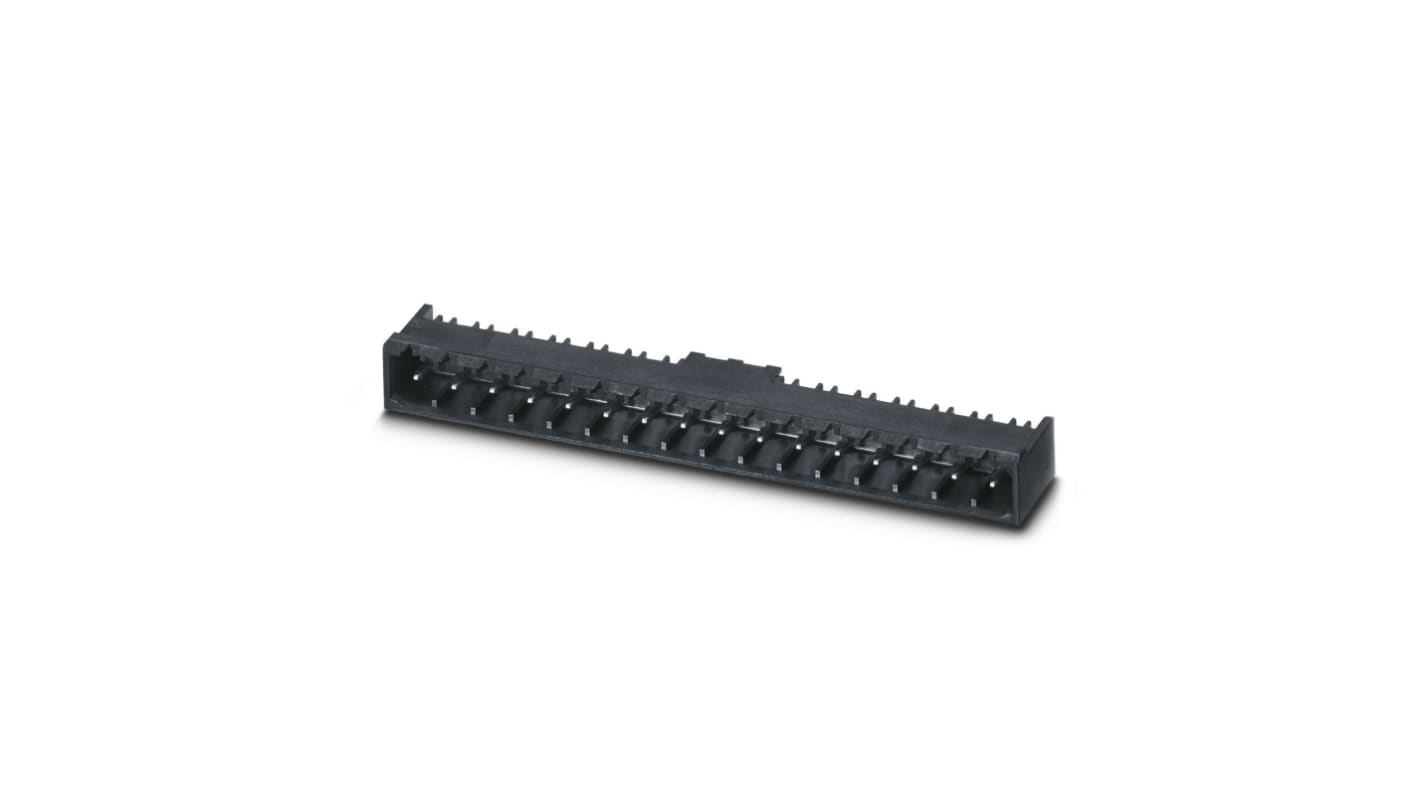 Phoenix Contact CCA Series Straight PCB Header, 13 Contact(s), 5mm Pitch, 1 Row(s)