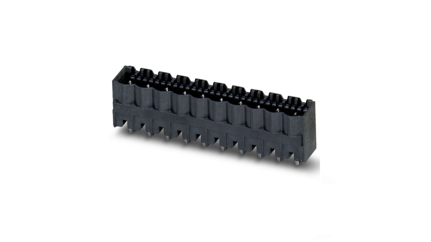 Phoenix Contact CCVA Series Straight PCB Header, 9 Contact(s), 5mm Pitch, 1 Row(s)