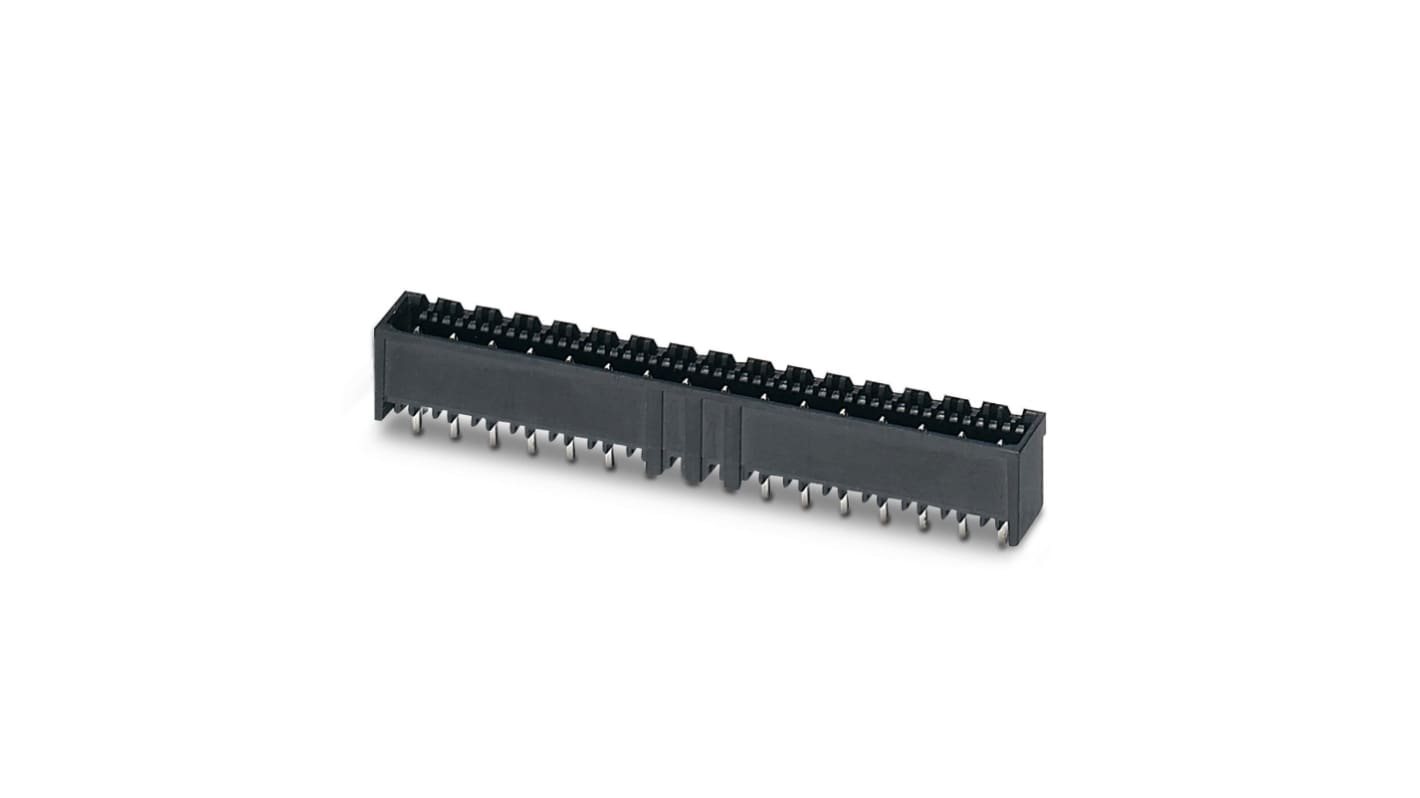 Phoenix Contact CCVA Series Straight PCB Header, 20 Contact(s), 5mm Pitch, 1 Row(s)
