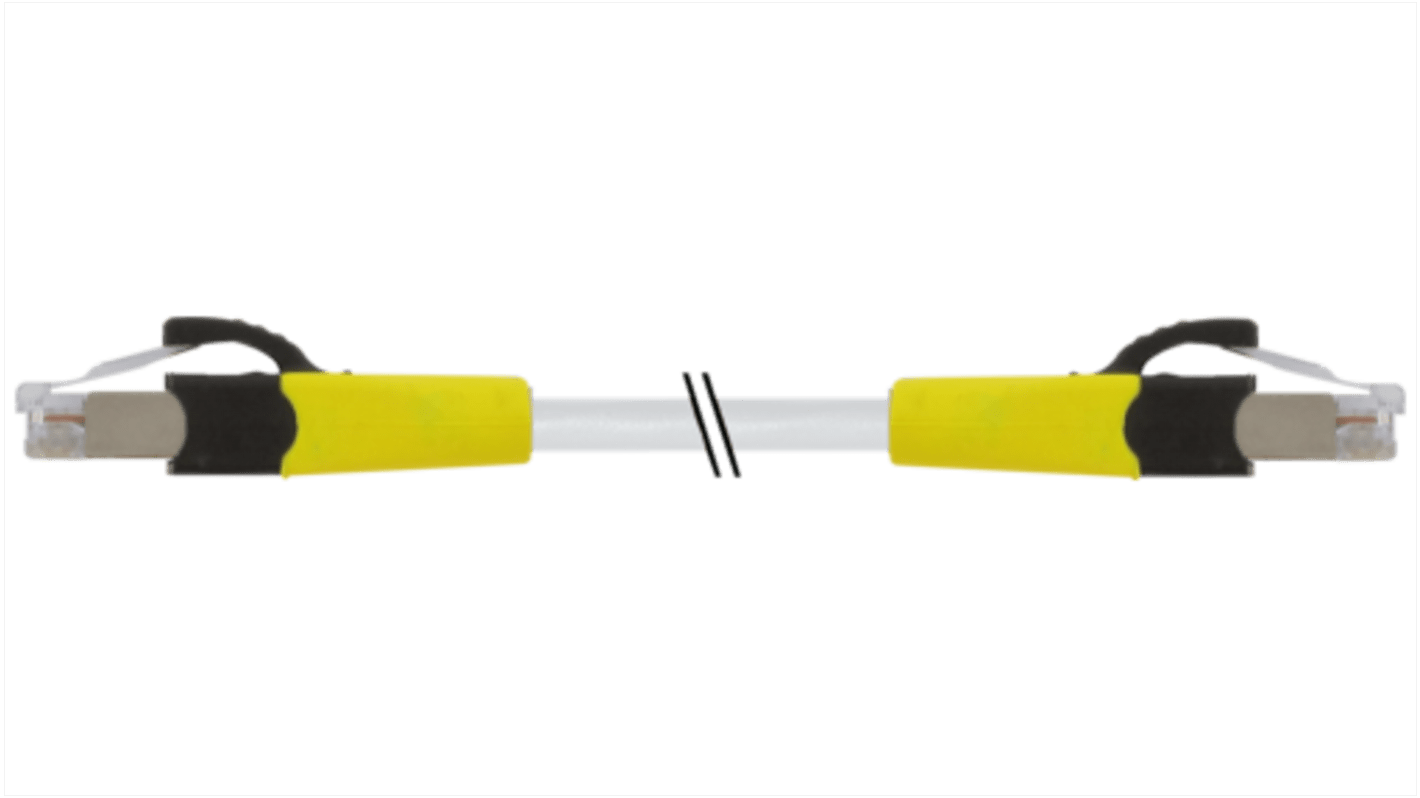Murrelektronik Limited Straight Male 8 way RJ45 to Straight Male 8 way RJ45 Connector & Cable, 1m