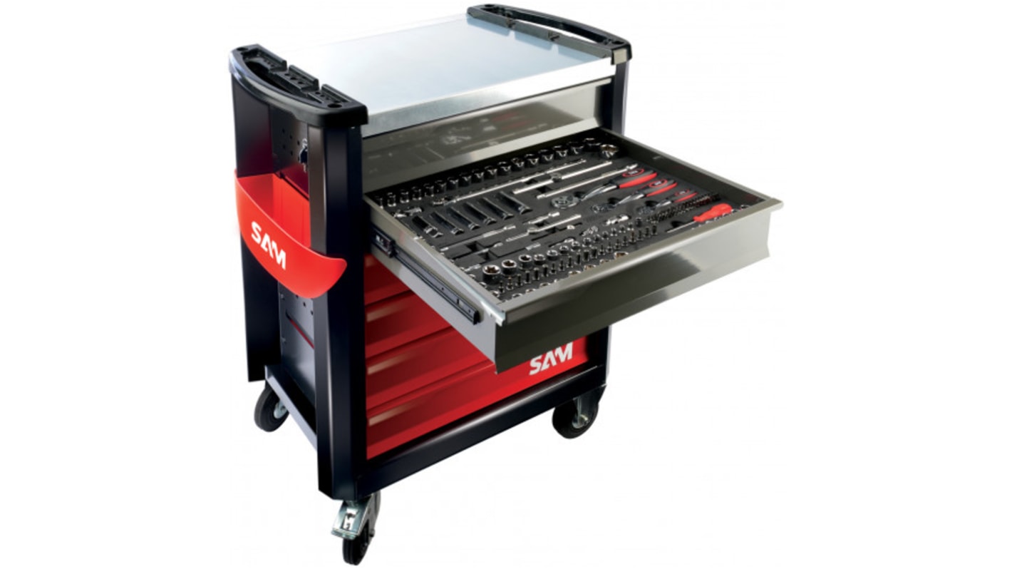 SAM 6 Drawer Wheeled Drawer