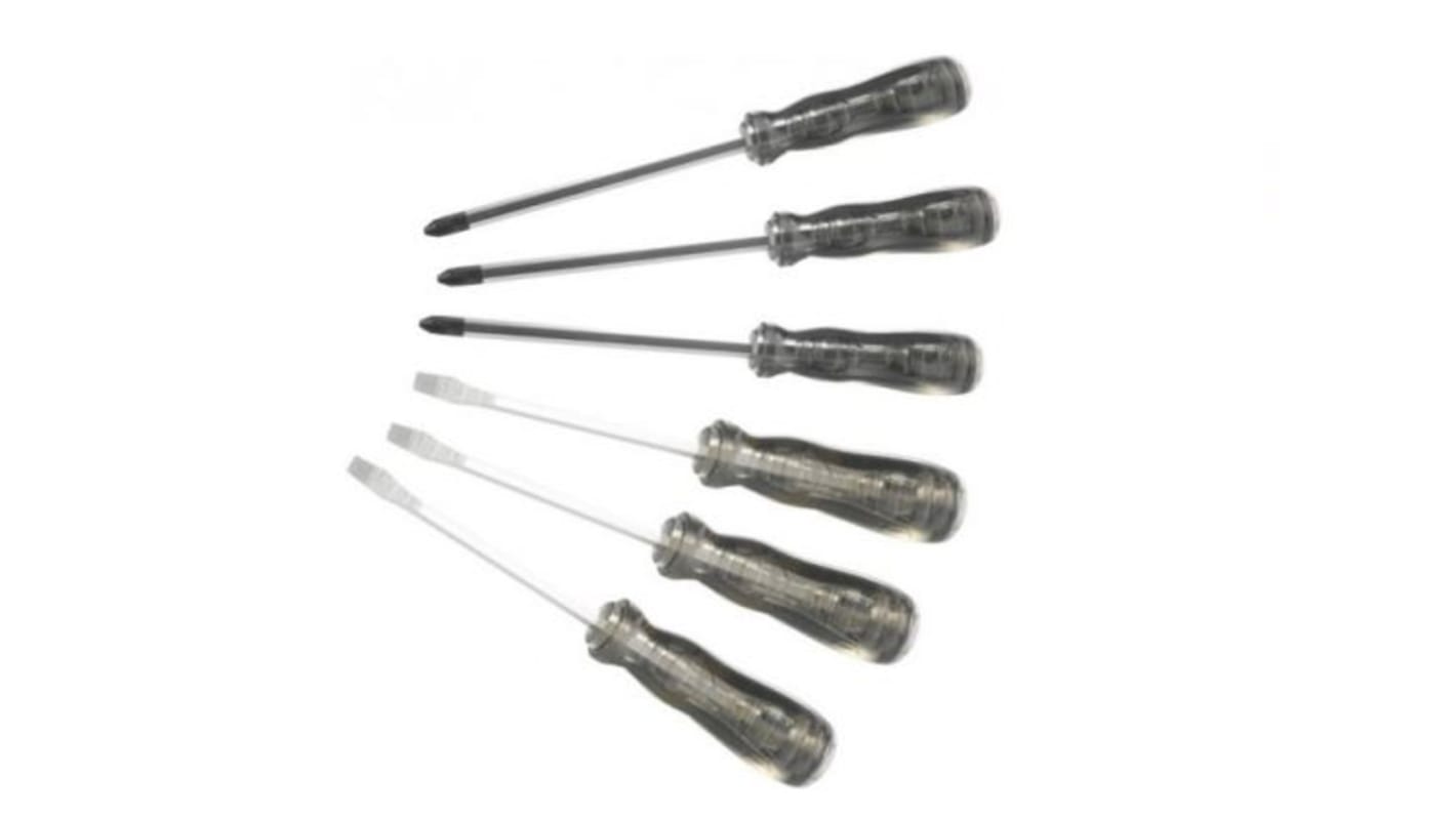 SAM Phillips; Slotted Screwdriver Set, 6-Piece