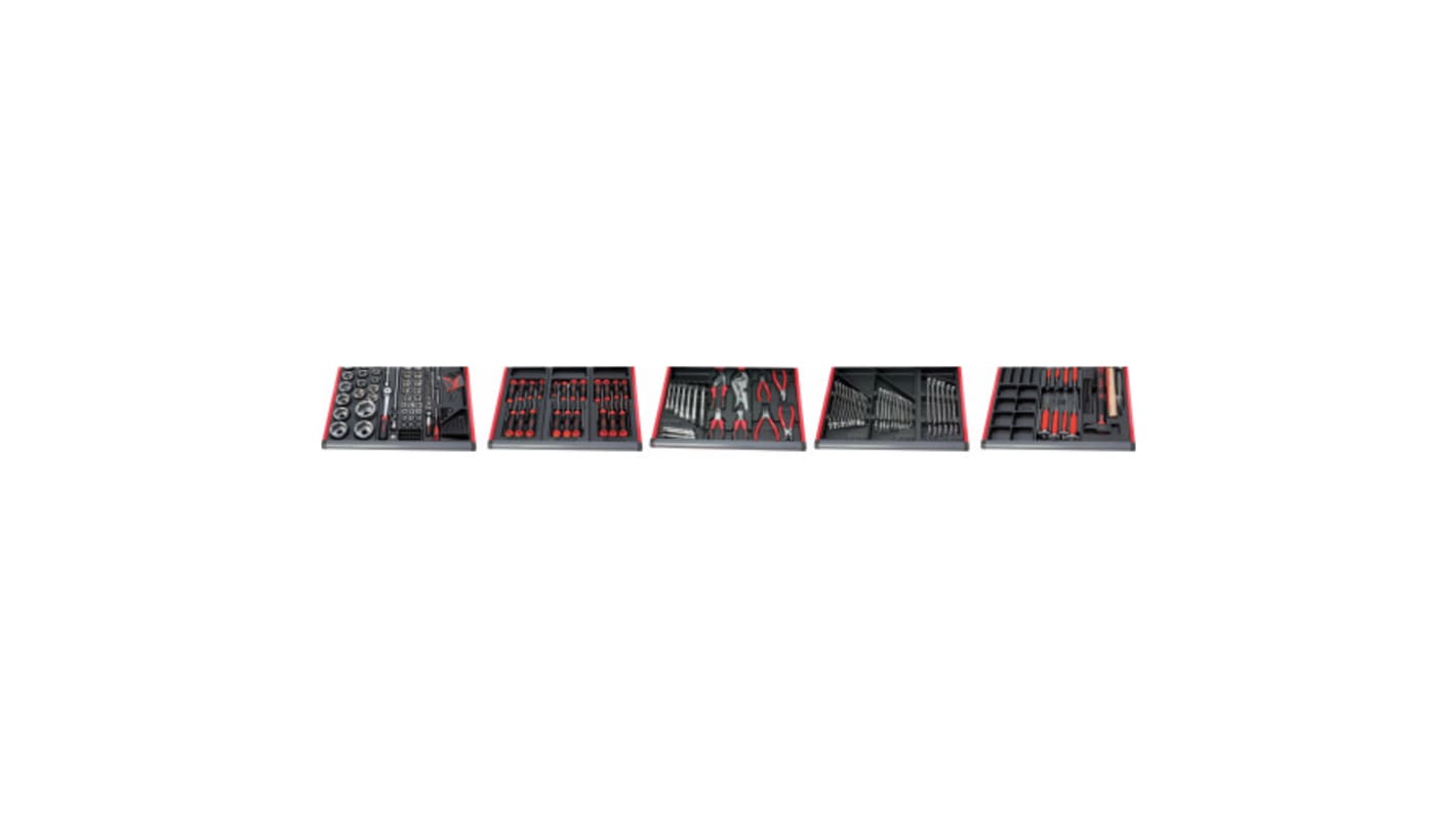 SAM 166 Piece Automotive Tool Kit Tool Kit with Case