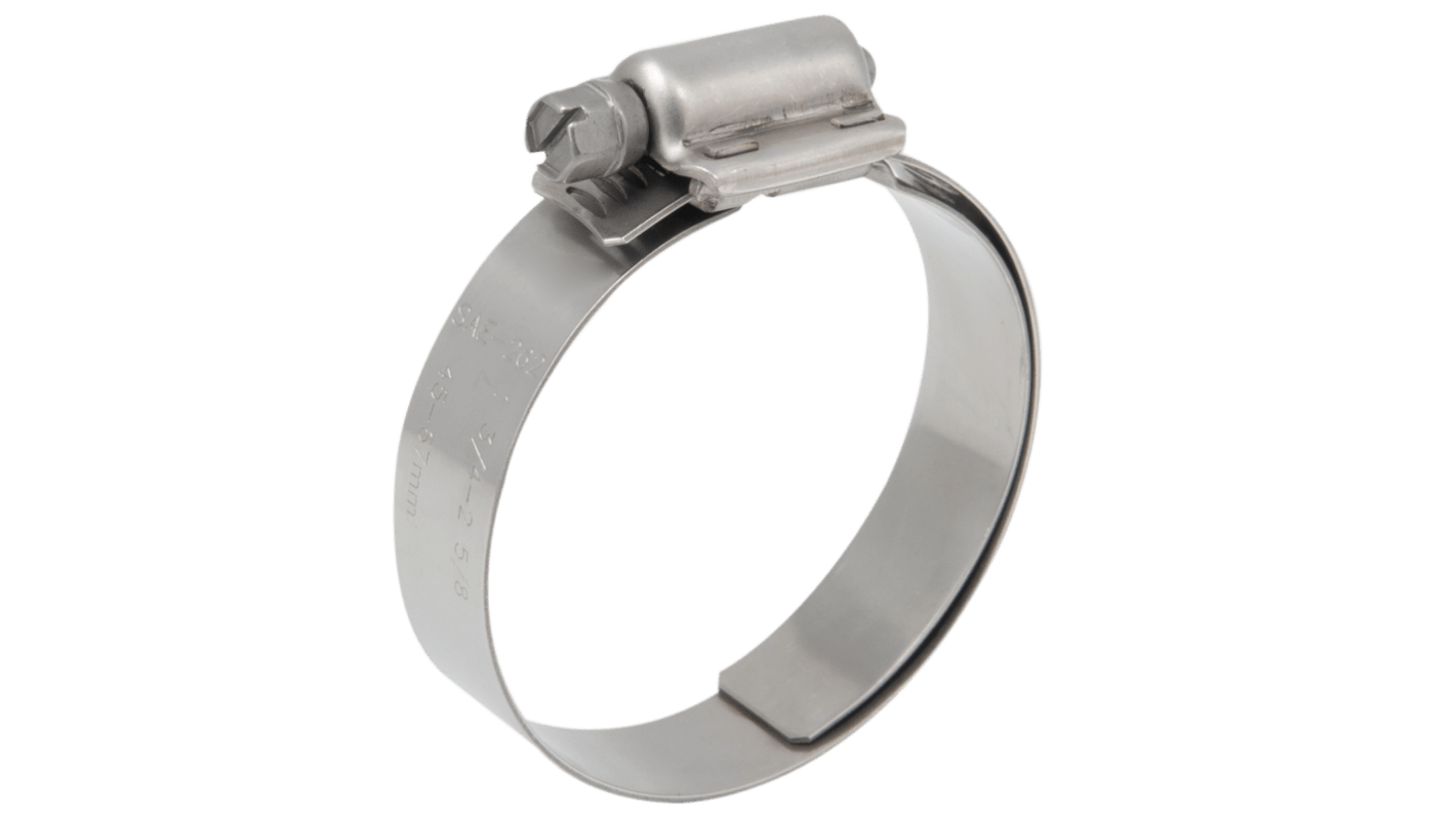 Fascetta stringitubo Jubilee (Clip per tubo) RS PRO, Ø 159 → 181mm, in Acciaio inox