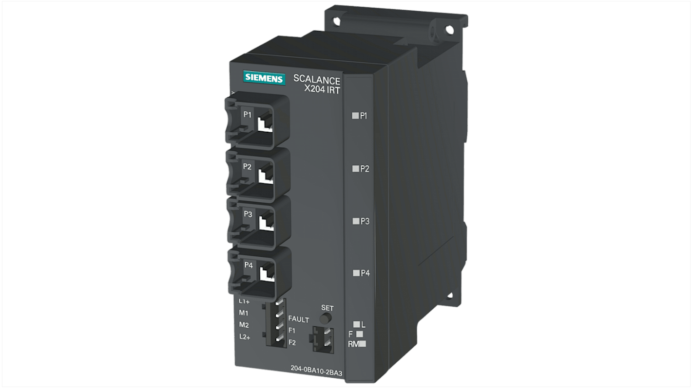 Siemens Managed 4 Port Managed Switch