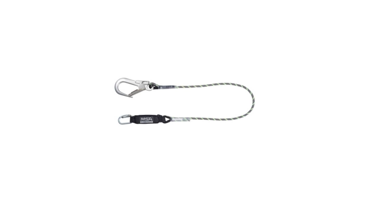 MSA Safety 1.8m Fall Arrest Lanyard Twist Lock Locking Carabiner Single