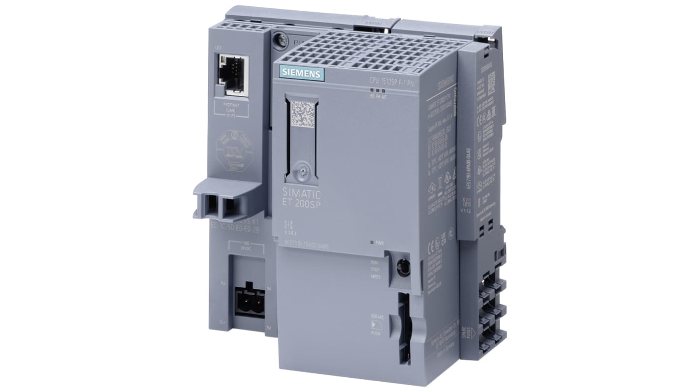 Controlador lógico Siemens SIMATIC DP, 24 V, 1 entrada, comunicación Ethernet, Profibus, Profinet