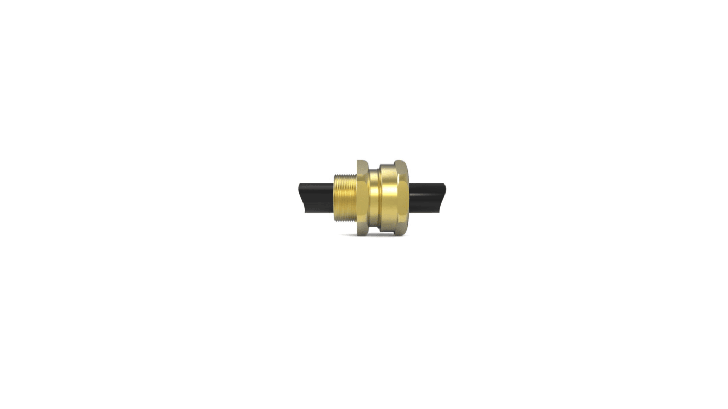Hawke 黄铜格兰头, M20, 10mm至14.3mm线径, IP66，IP67，IP68, 黄铜, 501/421系列