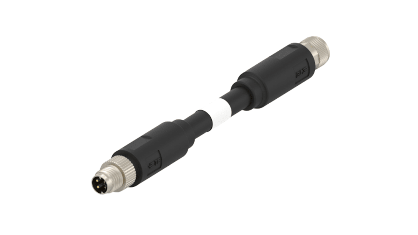 Kabel Ethernet długość 500mm Z zakończeniem TE Connectivity Nylon średnica 12.5mm