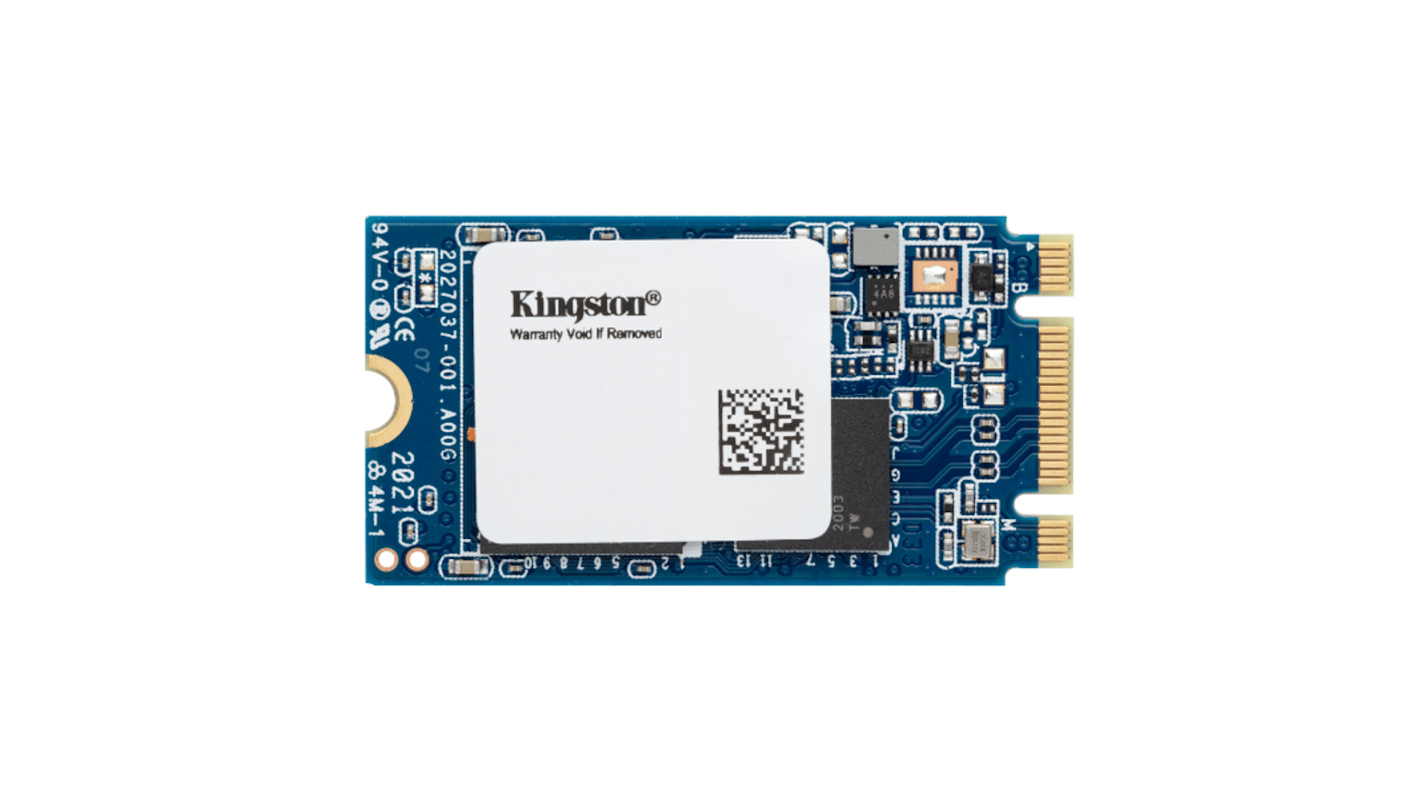 Kingston Design-In-Industrie, M.2 2242 Intern SSD SATA III Industrieausführung, 3D TLC, 128 GB, SSD