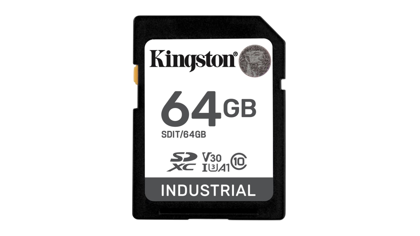 Kingston SD SD-Karte 64 GB UHS-I Speed Class U3 Industrieausführung