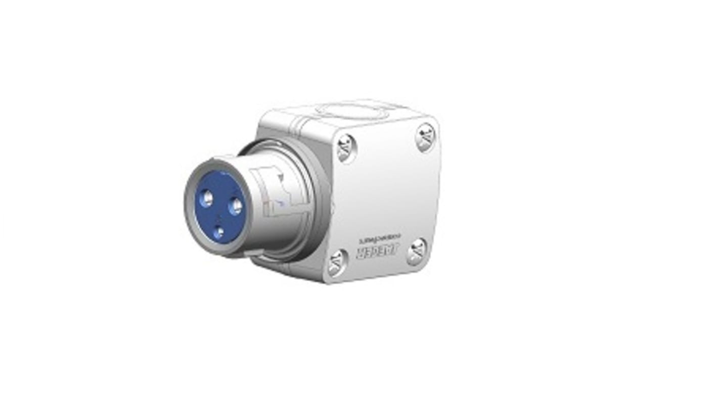Jaeger Circular Connector, 3 Contacts, Socket, Female, IP50, IP54, Rapid Series Series