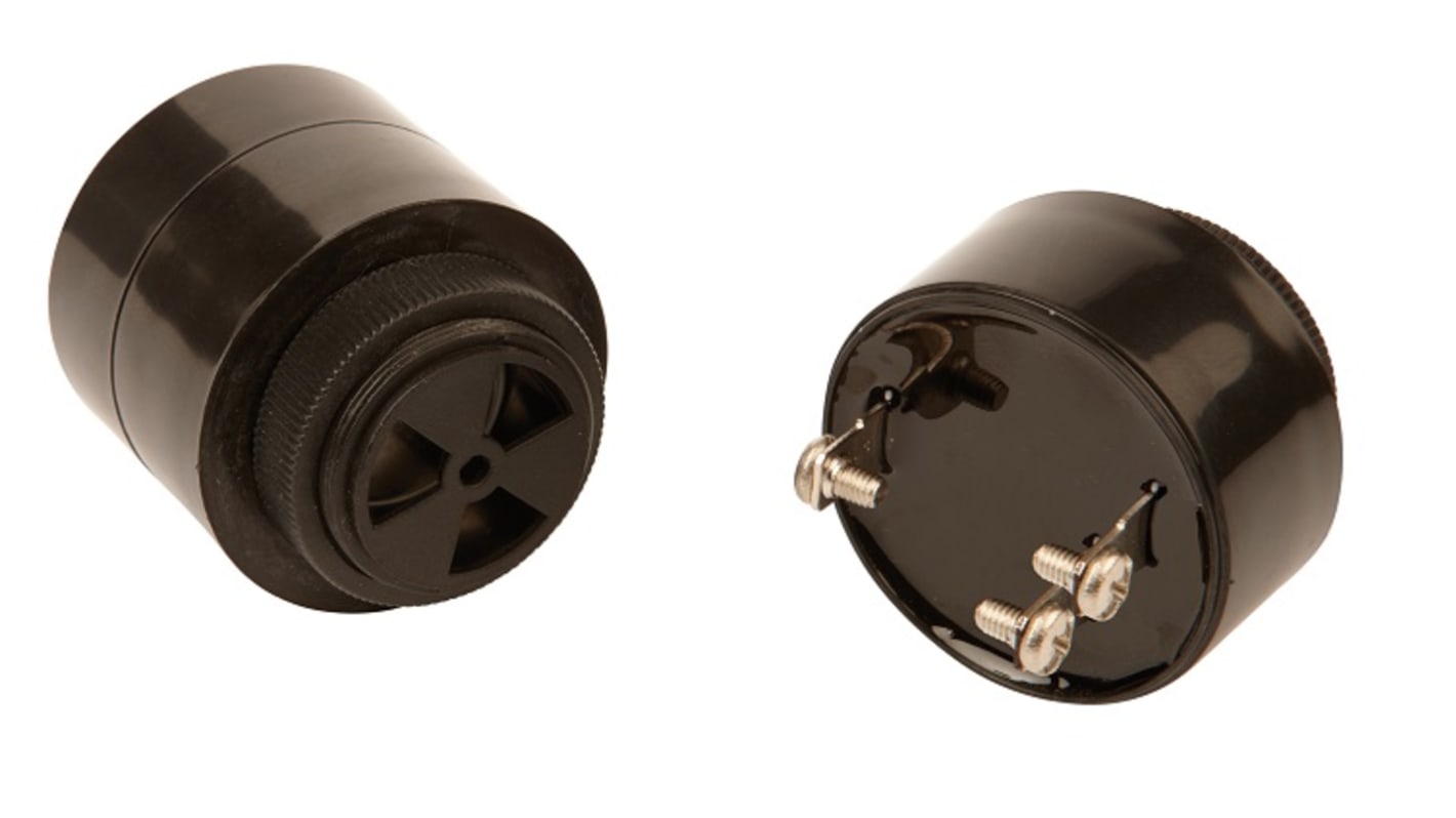 Segnalatore acustico elettronico RS PRO, 4 V CC→, 80 - 95dB a 1 m, IP65, montaggio a pannello