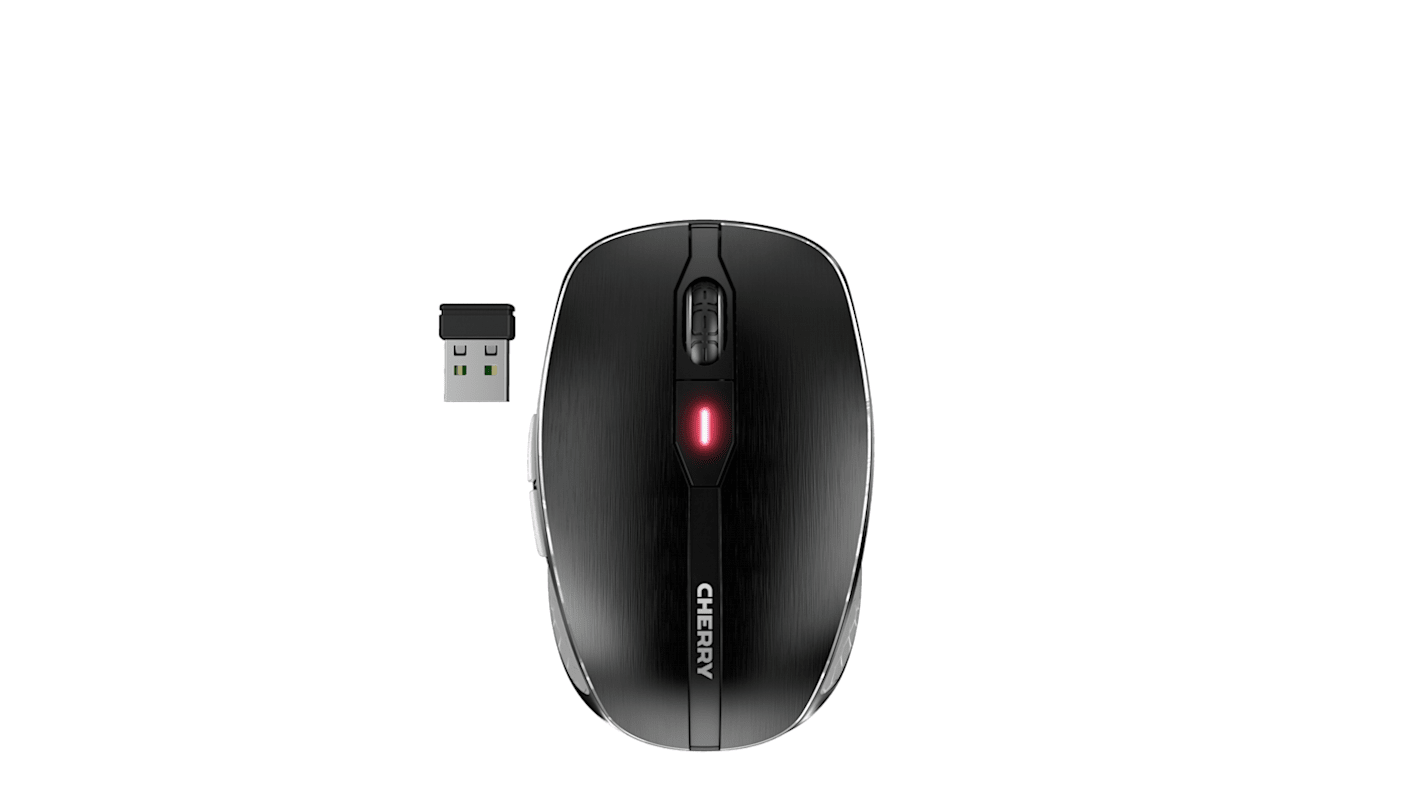 Cherry MW 8C 6 Button Wireless Compact Optical Mouse Black