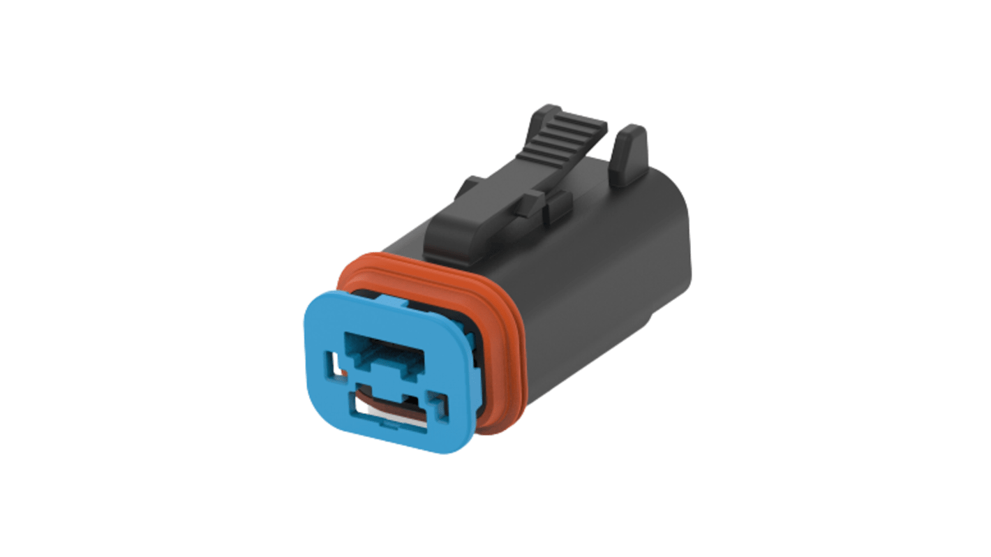 TE Connectivity Superseal Pro  Automotive, Kfz-Steckverbinder, Stecker, Stecker, 3-polig, Schwarz / 2-reihig, 7.5A