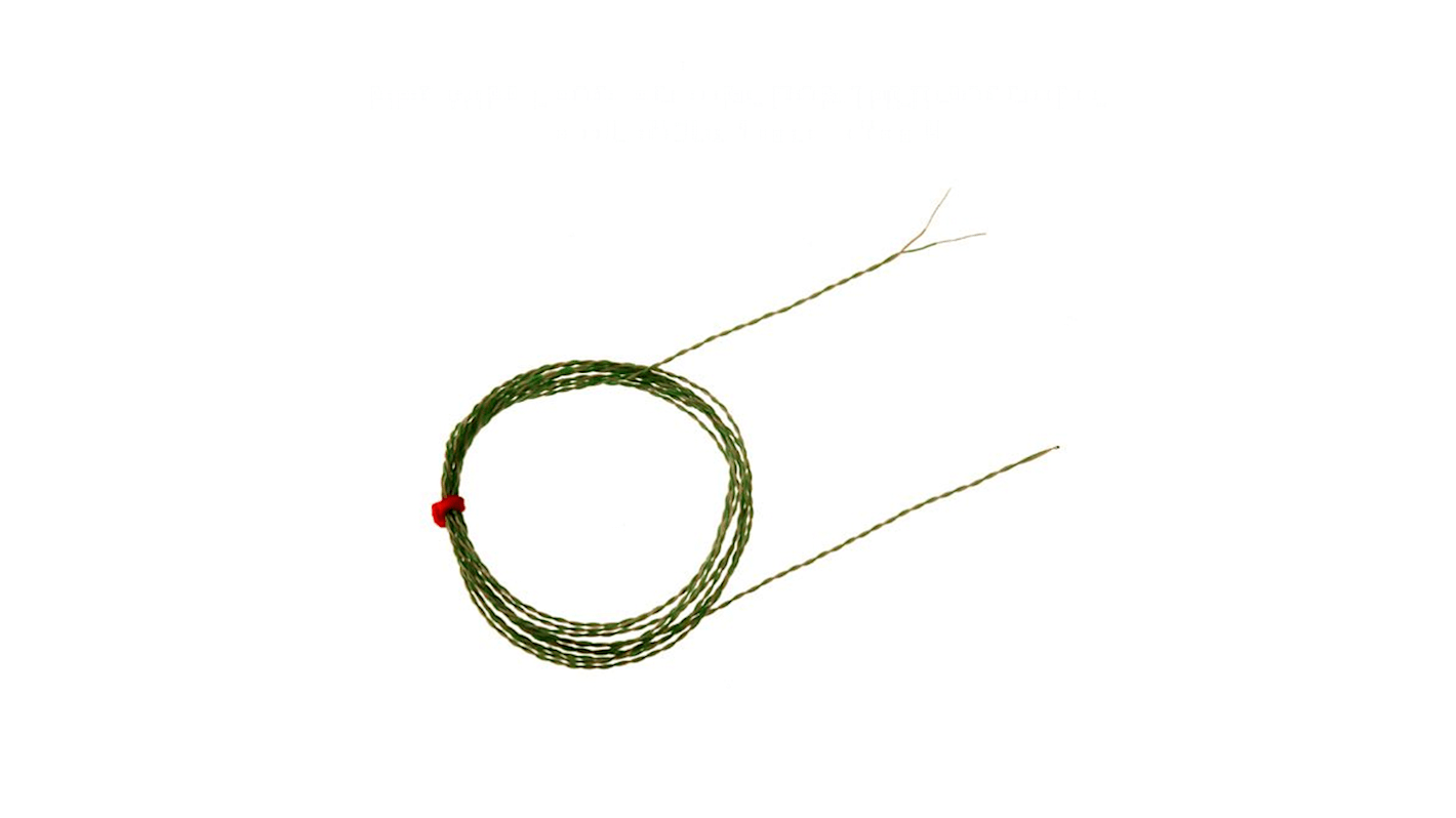 RS PRO Type K Exposed Junction Thermocouple 1m Length, 1/0.2mm Diameter, -75°C → +250°C