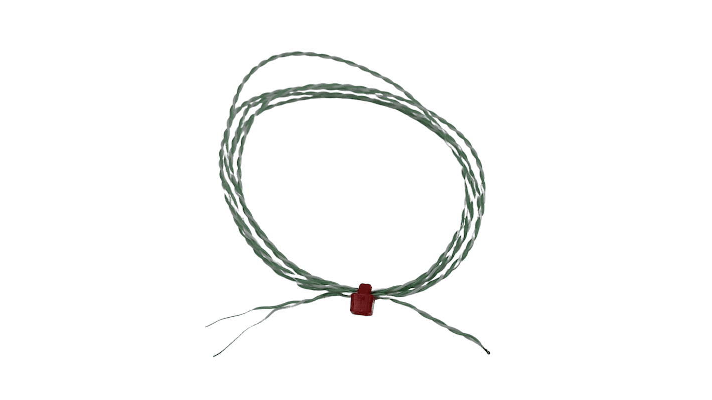 RS PRO Type K Exposed Junction Thermocouple 5m Length, 1/0.2mm Diameter, -75°C → +250°C