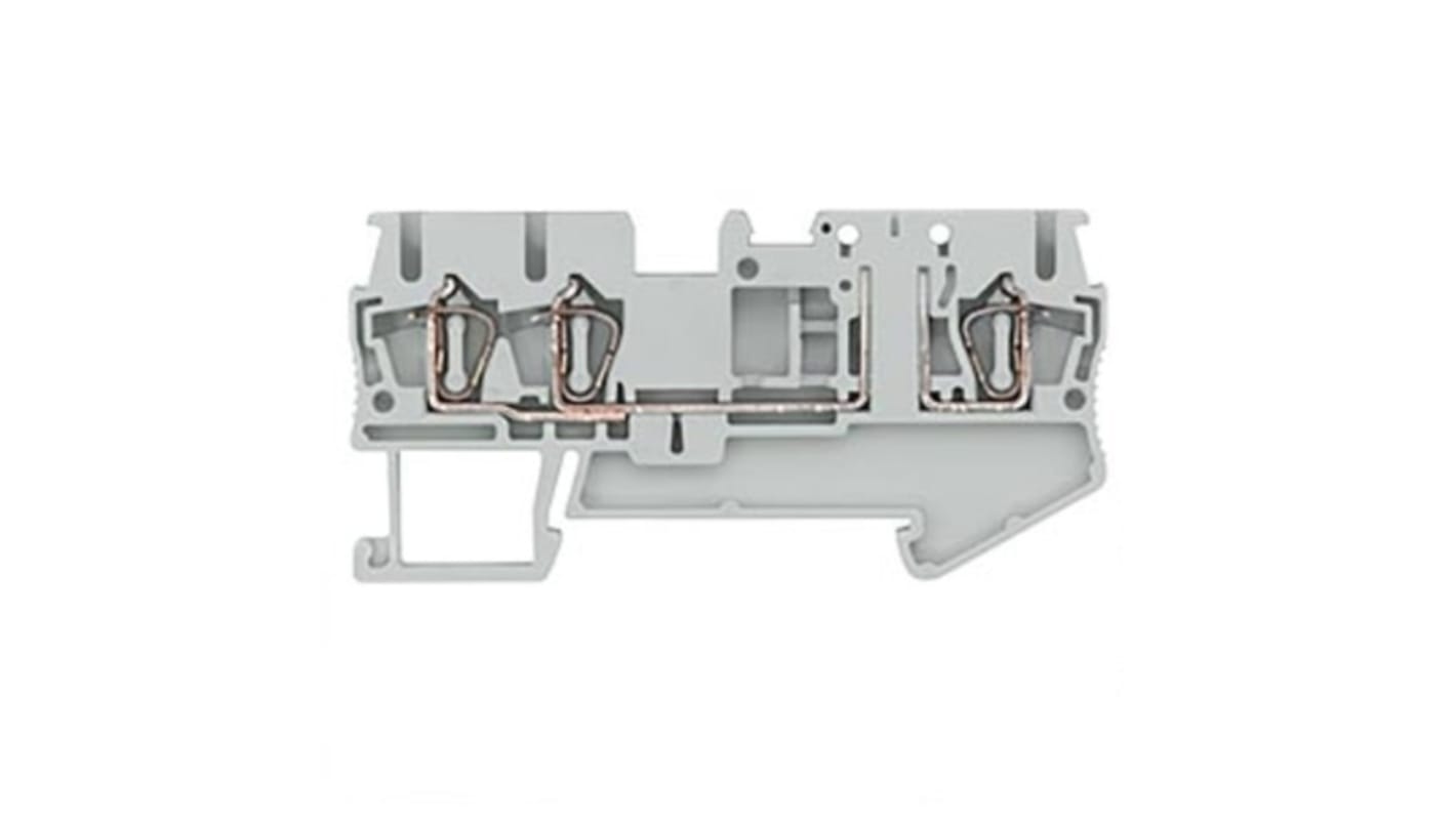 Siemens 8WH2003-6AF00 8WH Series Grey, 2.5mm², 1-Level, Spring Termination, CSA