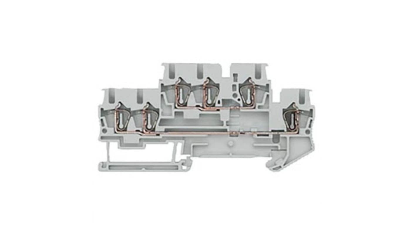 Siemens 8WH2022-0AF00 8WH Series Grey, 2.5mm², 2-Level, Spring Termination, CSA