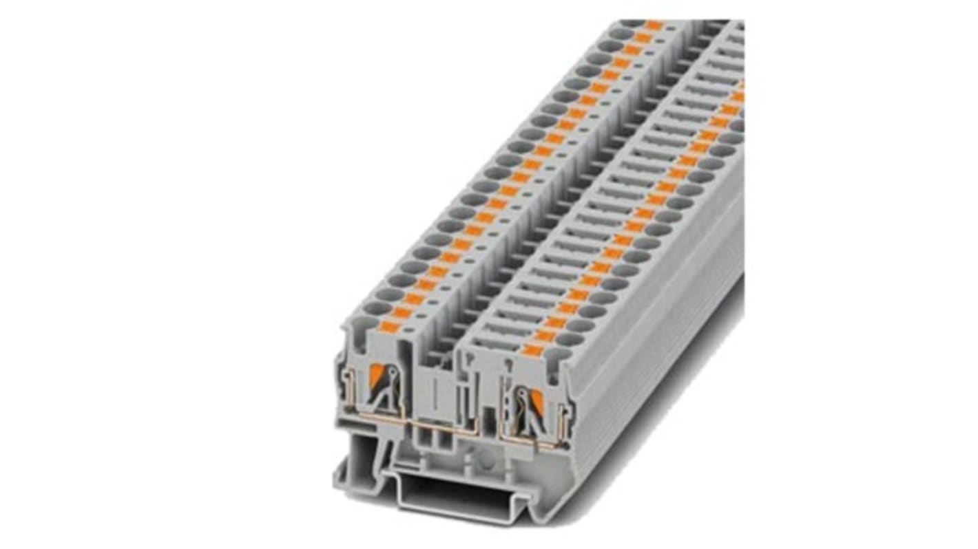 Siemens 8WH6000-6AG00 8WH Series Grey, 4mm², 1-Level, Plug-In Termination, CSA
