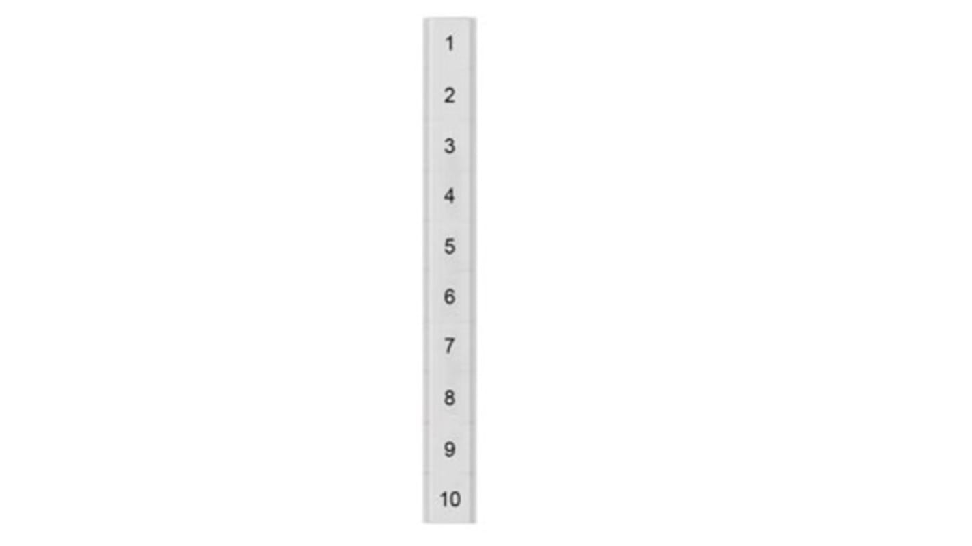 Siemens, 8WH Labeling Plate for use with  for use with Terminal Blocks