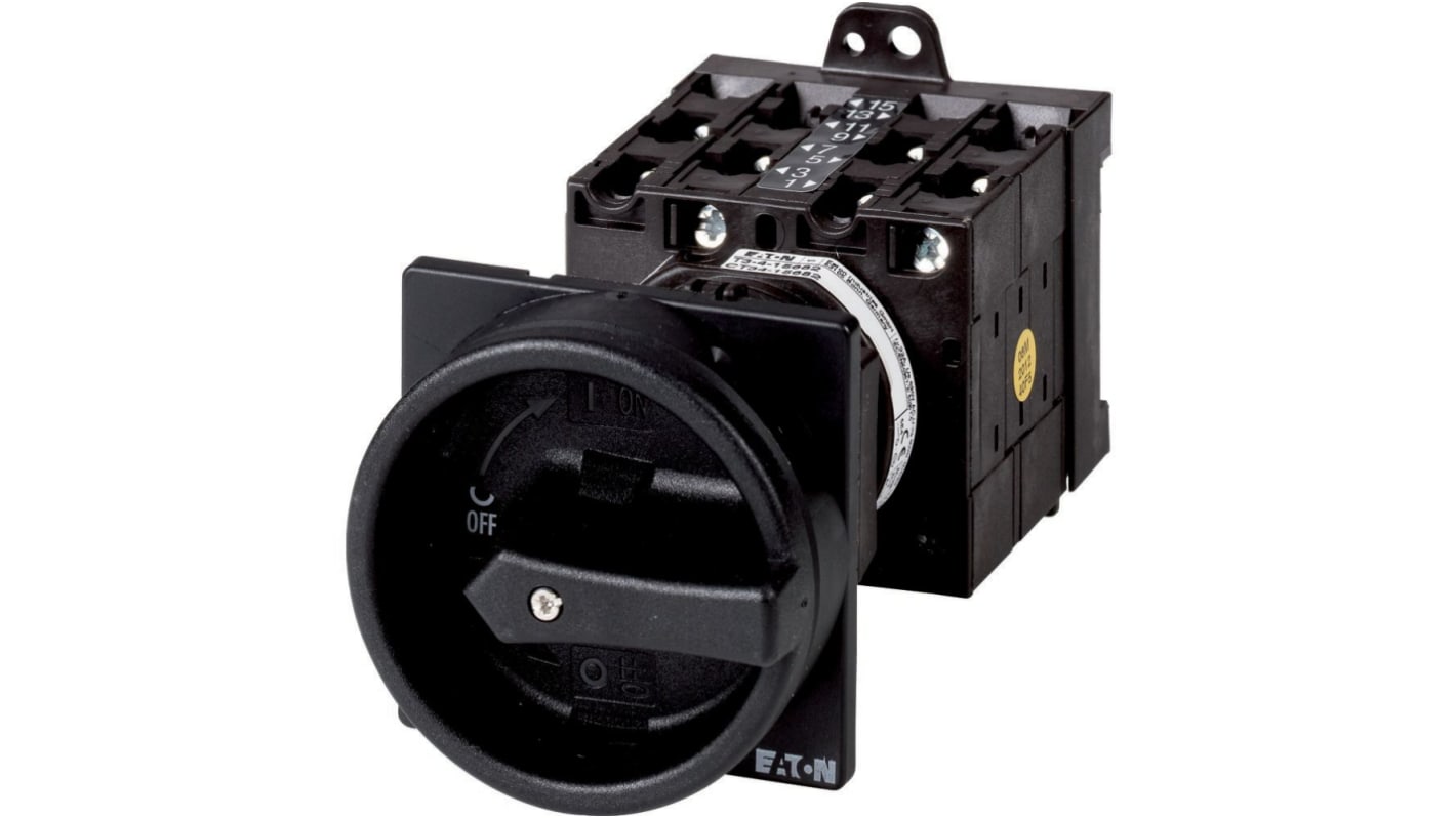 Eaton, 4P 90° On-Off Cam Switch, 690V (Volts), 32A, Door Coupling Rotary Drive Actuator