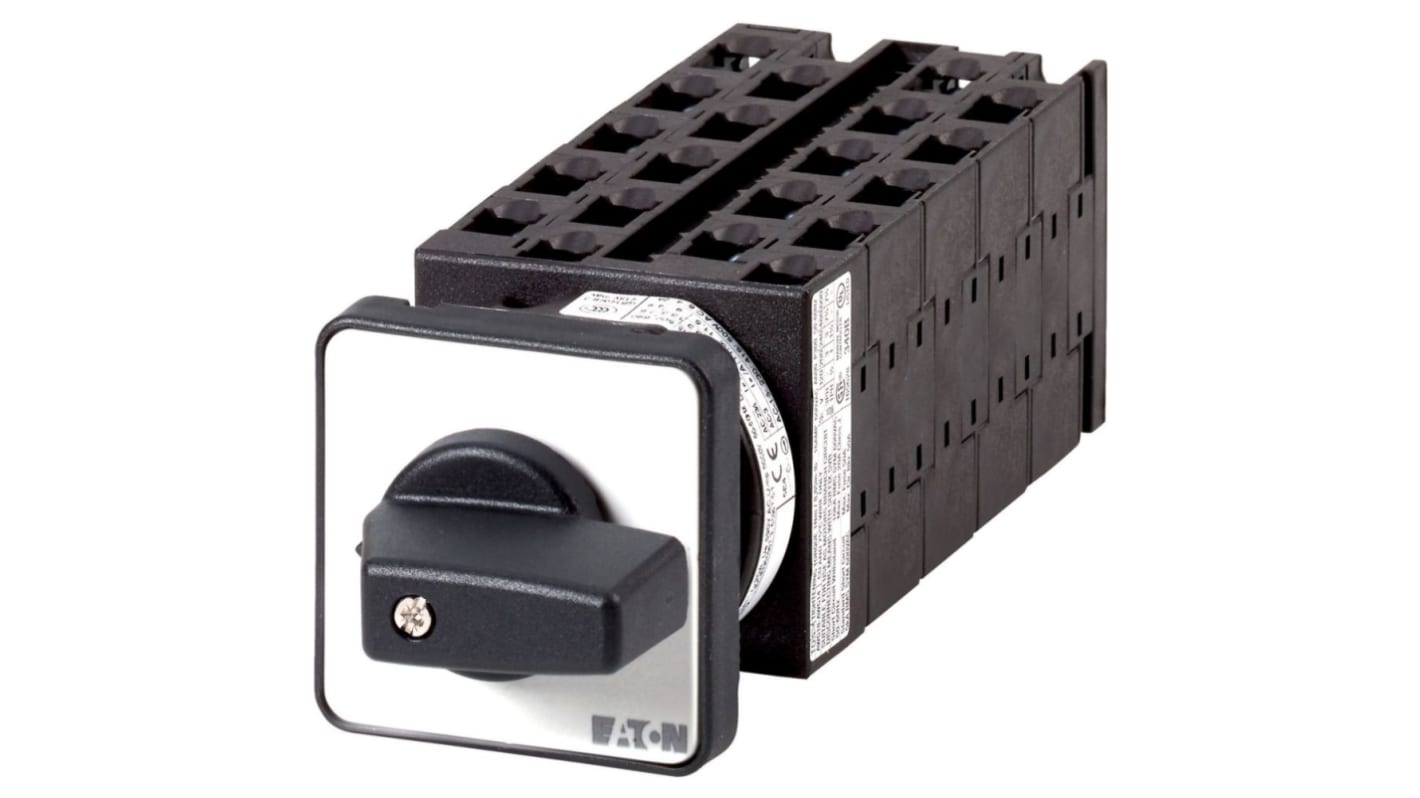 Interruttore Cam Eaton serie Moeller 009927 T0-10-8478/E 4P, 5 posizioni, 20A, 690V (Volts)