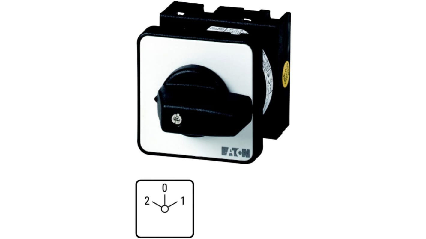 Eaton, 3P 3 Position 60° Motor Reversing Cam Switch, 690V (Volts), 20A, Toggle Actuator