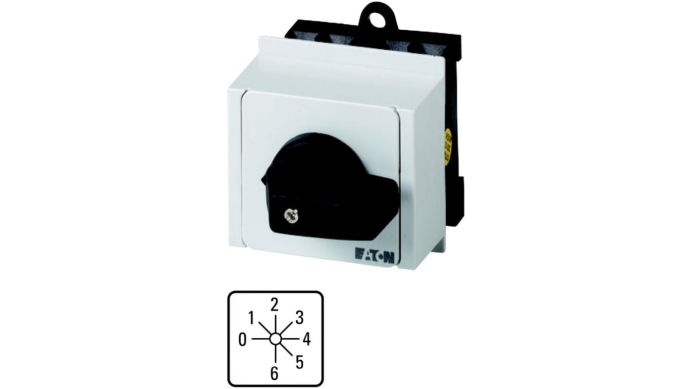 Interruttore Cam Eaton serie Eaton Moeller Series T0 012749 T0-3-8244/IVS 1P, 7 posizioni, 20A, 690V (Volts)