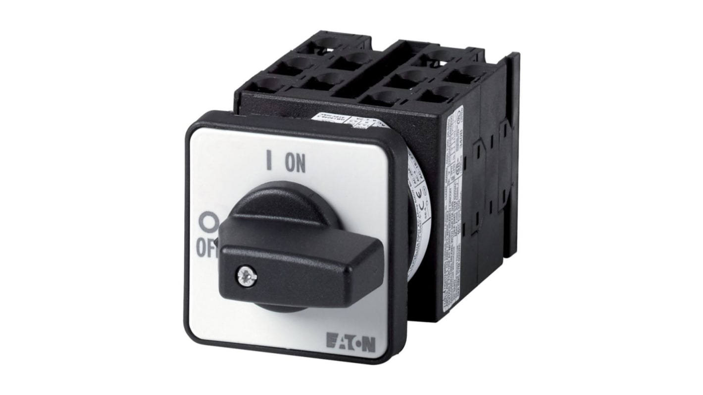 Interruttore Cam Eaton 015036 T0-5-8361/E 5P, 3 posizioni, 20A, 690V (Volts)