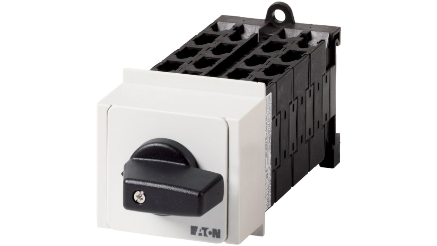 Eaton, 5P 4 Position 60° Multi Step Cam Switch, 690V (Volts), 20A, Toggle Actuator