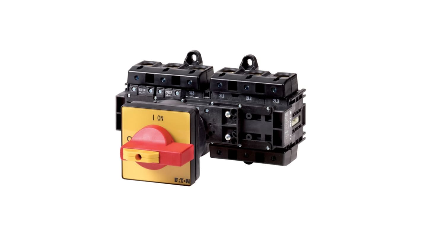 カメラスイッチ Eaton, 6極, オン / オフスイッチ, 1NO/1NC, 200619 T6-160-6/V/SVB/HI11