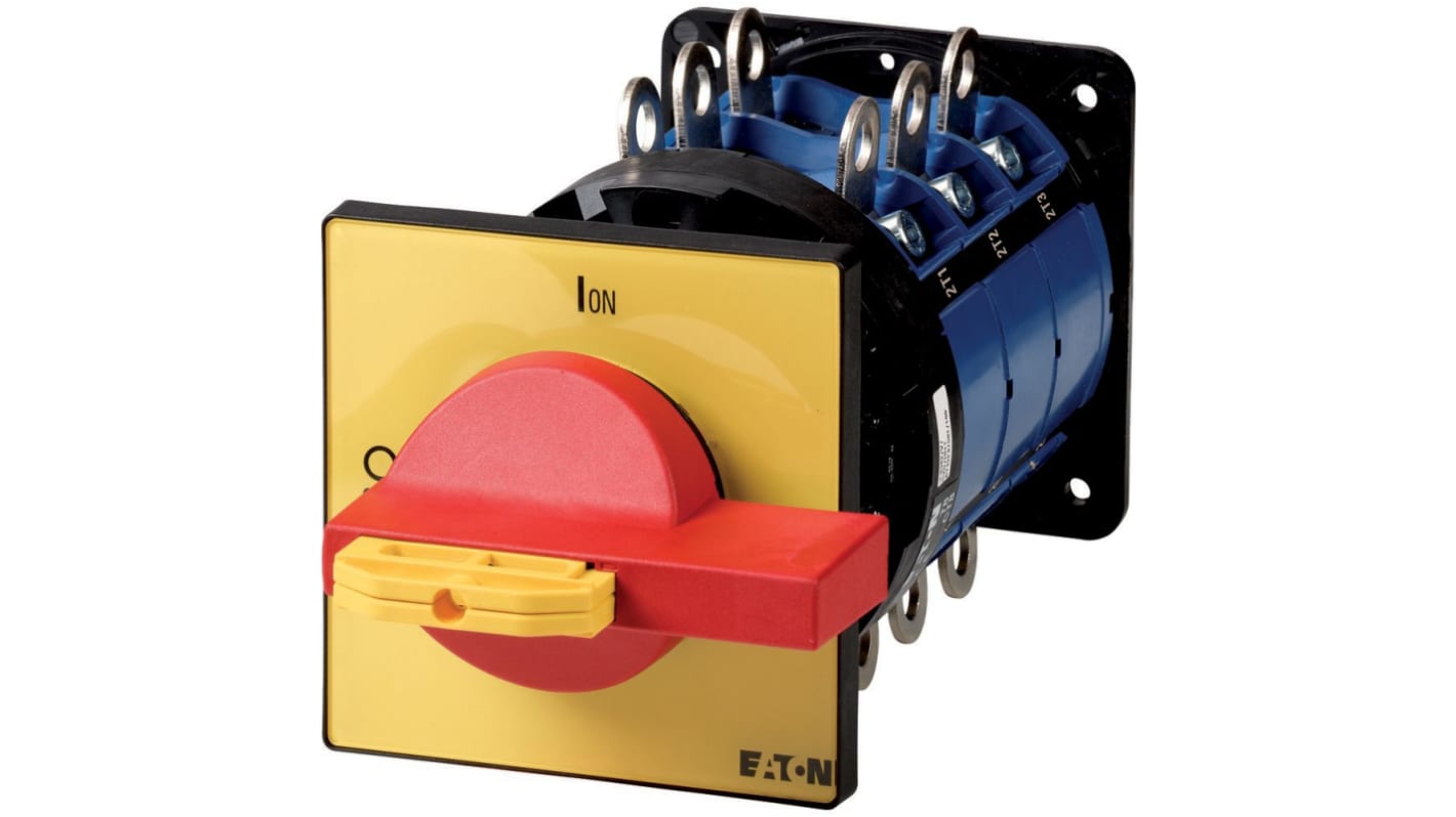 Eaton, 6P 90° On-Off Cam Switch, 690V (Volts), 315A, Door Coupling Rotary Drive Actuator