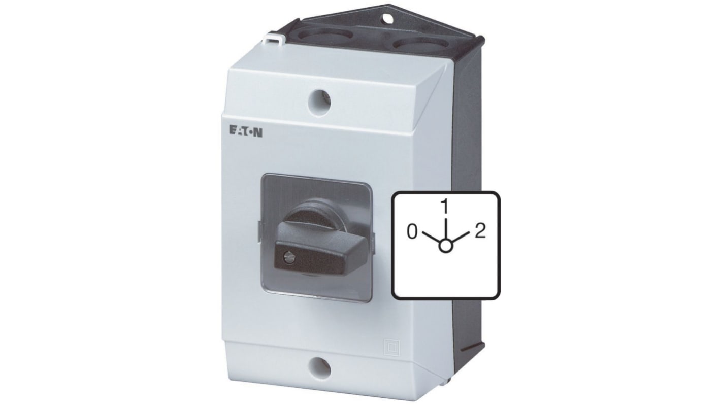 Eaton, 3P 3 Position 60° Multi Speed Cam Switch, 690V (Volts), 32A, Short Thumb Grip Actuator