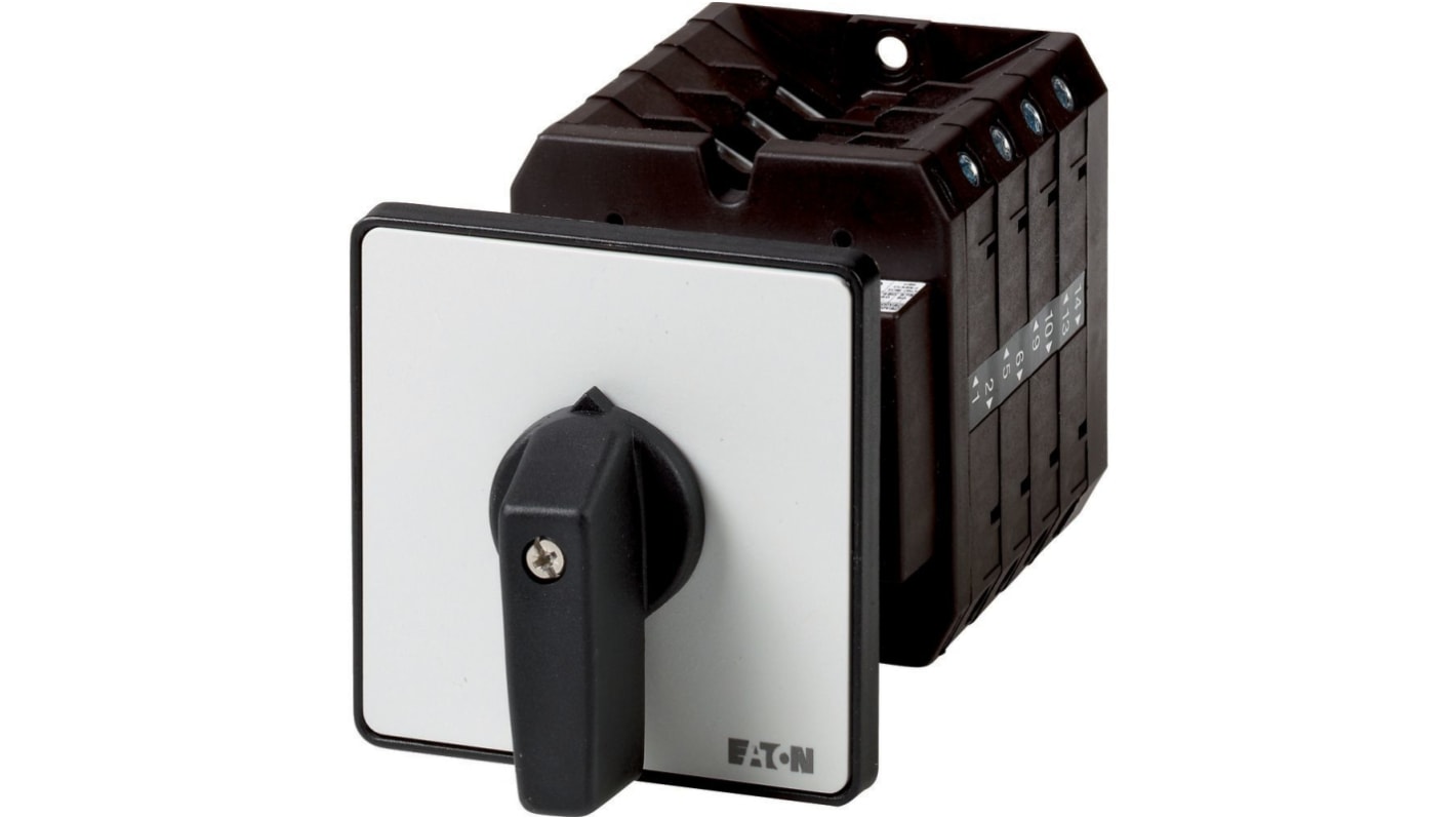 Eaton, 6P 2 Position 90° On-Off Cam Switch, 690V (Volts), 63A, Door Coupling Rotary Drive Actuator
