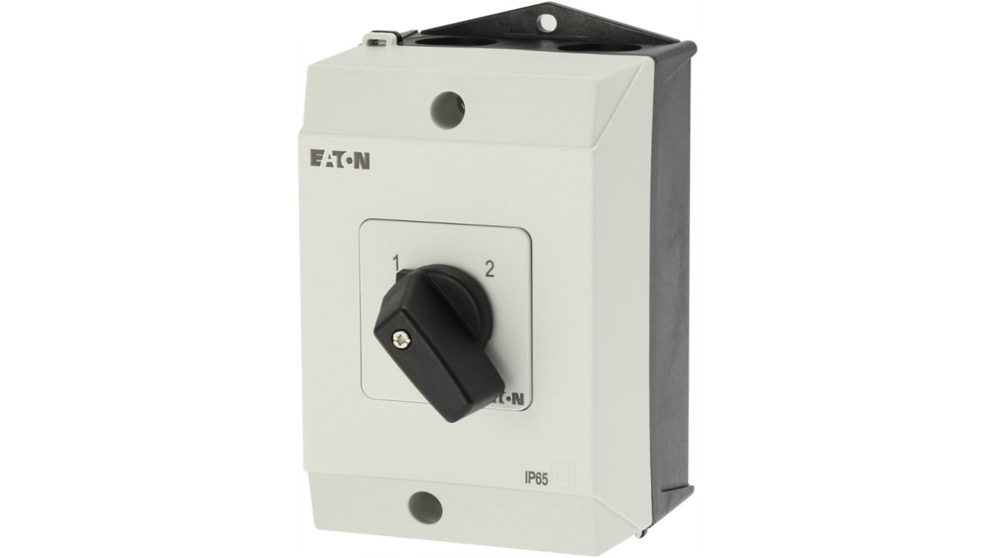 Eaton Nockenschalter, 3-polig / 20A, 690V (Volts), 2-Stufen, 90°-Wurfwinkel
